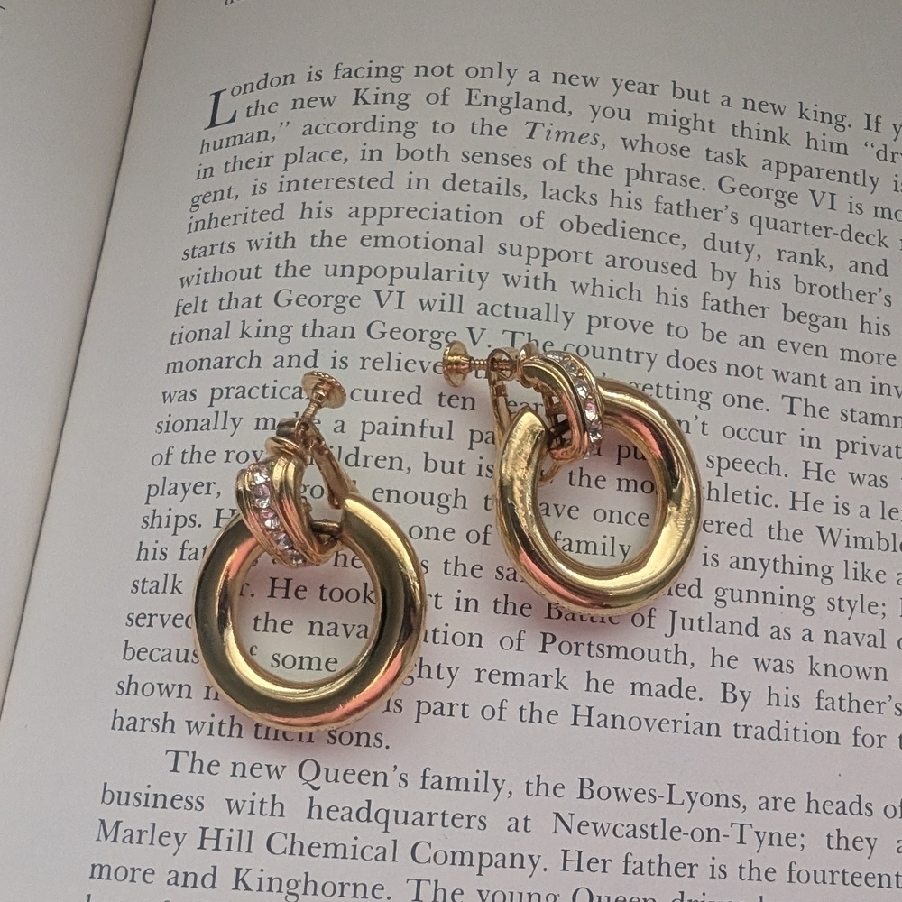 Elegant Gold Hoop Earrings